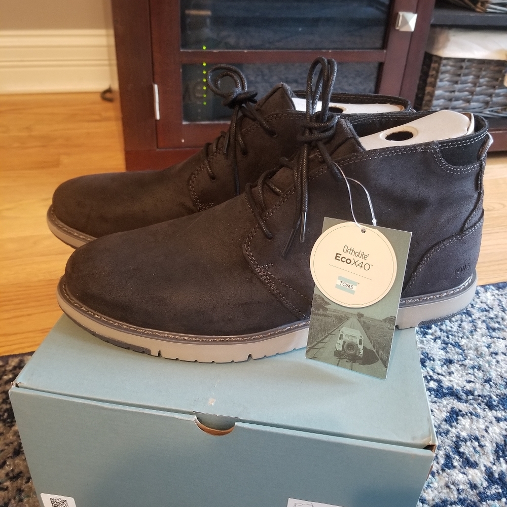 Toms Mens Navi Boot